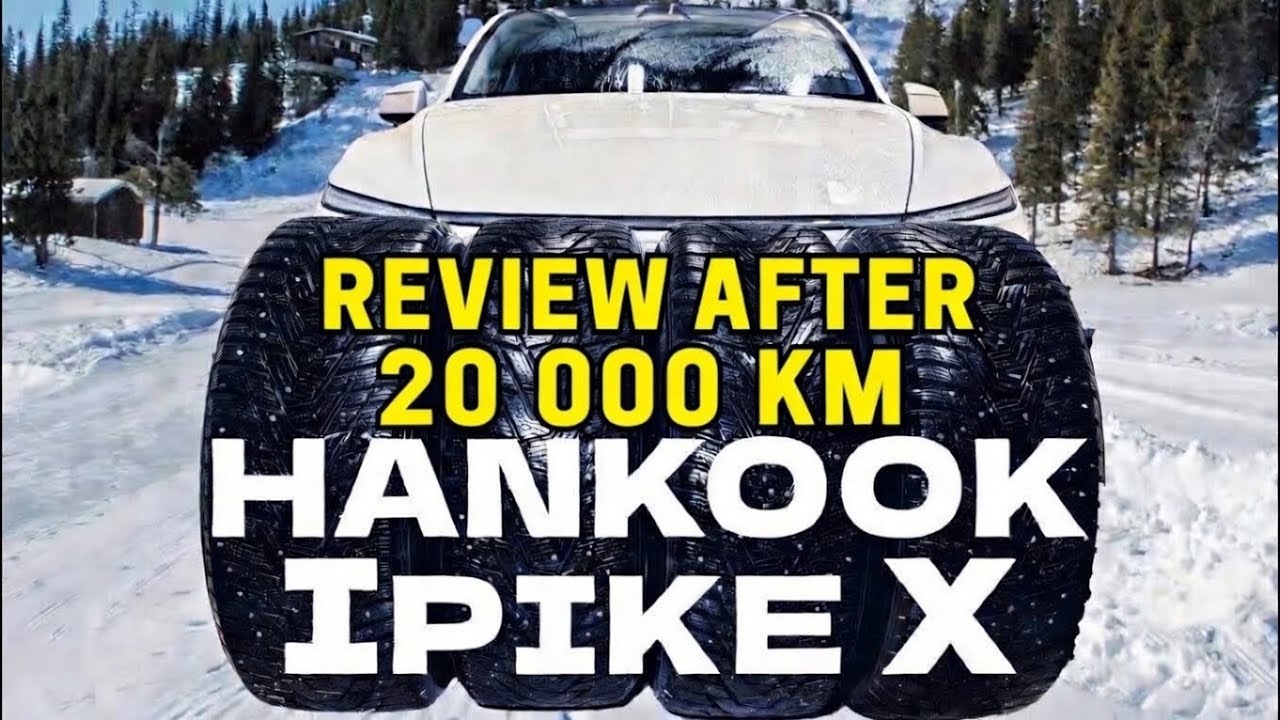 Best Studded Winter Tires for Tesla—Hankook Winter IPikeX #hankook#winter#wintertires #hankookw429a