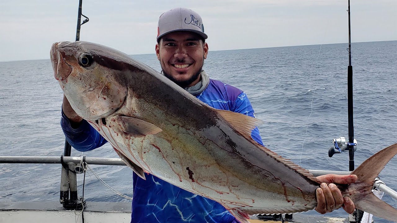 Jigging for Amberjack Port Aransas Texas