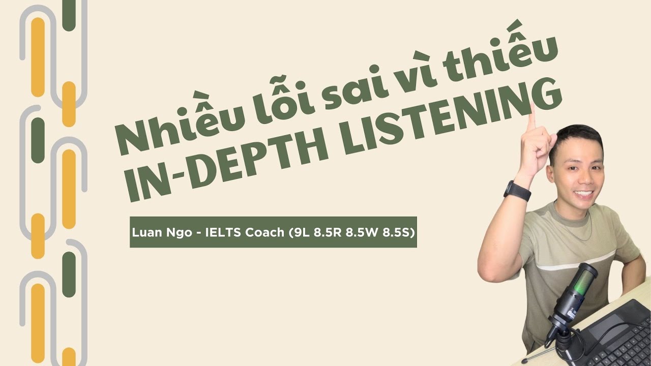CẢI THIỆN LISTENING NHỜ LƯU Ý NÀY!