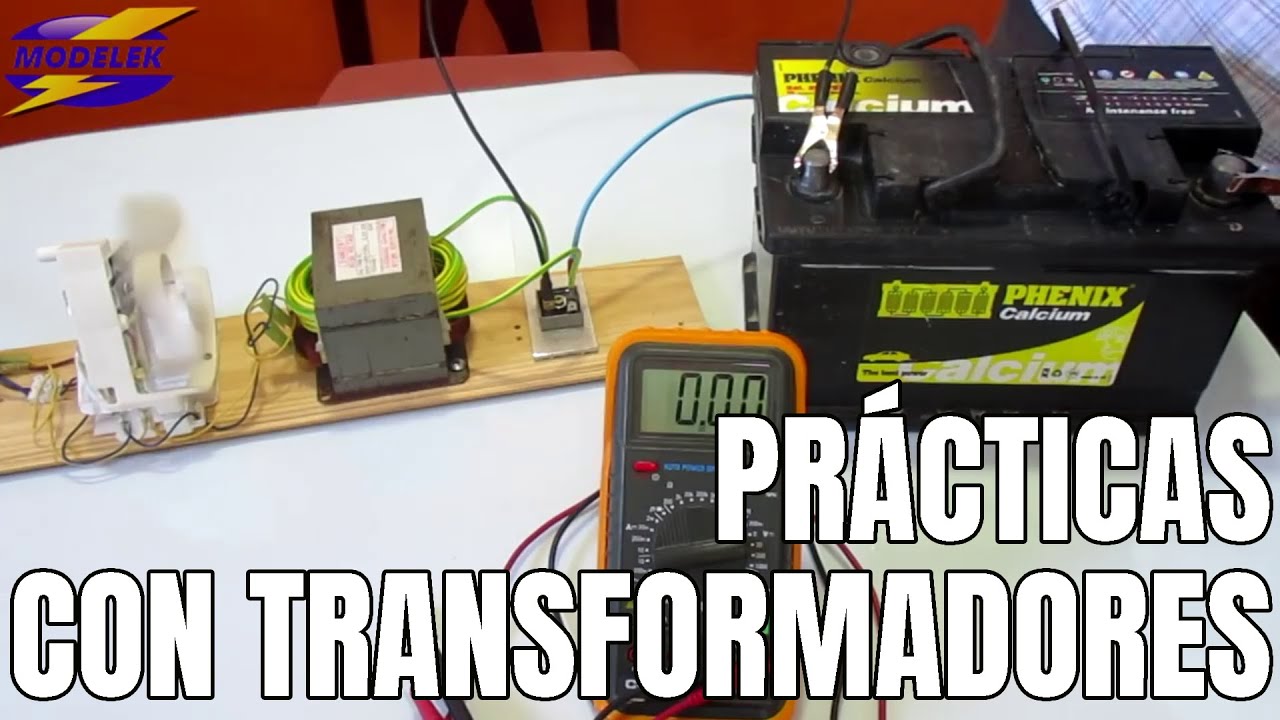 PRÁCTICAS CON TRANSFORMADORES