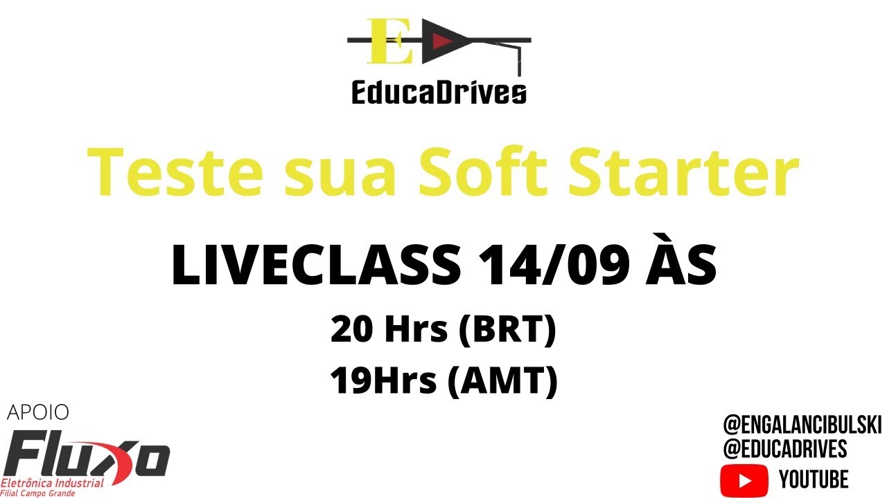 TESTE SUA SOFT STARTER