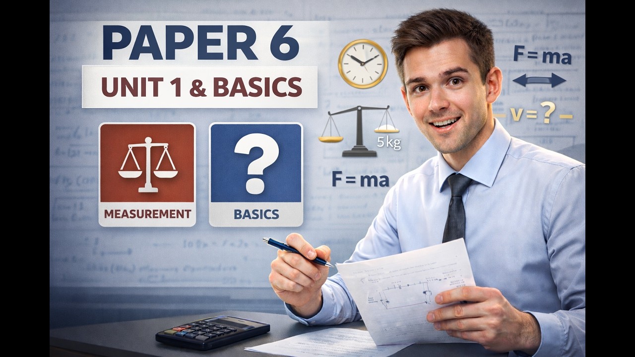 Paper 6 Basics + Unit 1