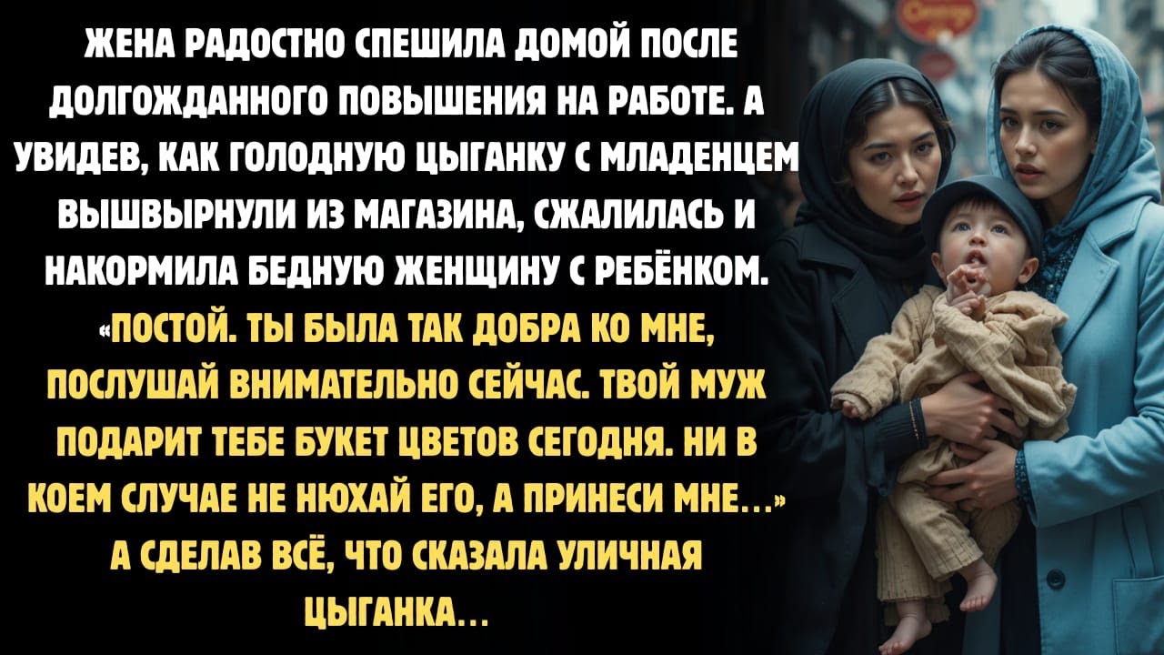 Она помогла бедной цыганке… То, что случилось потом, навсегда изменило её жизнь