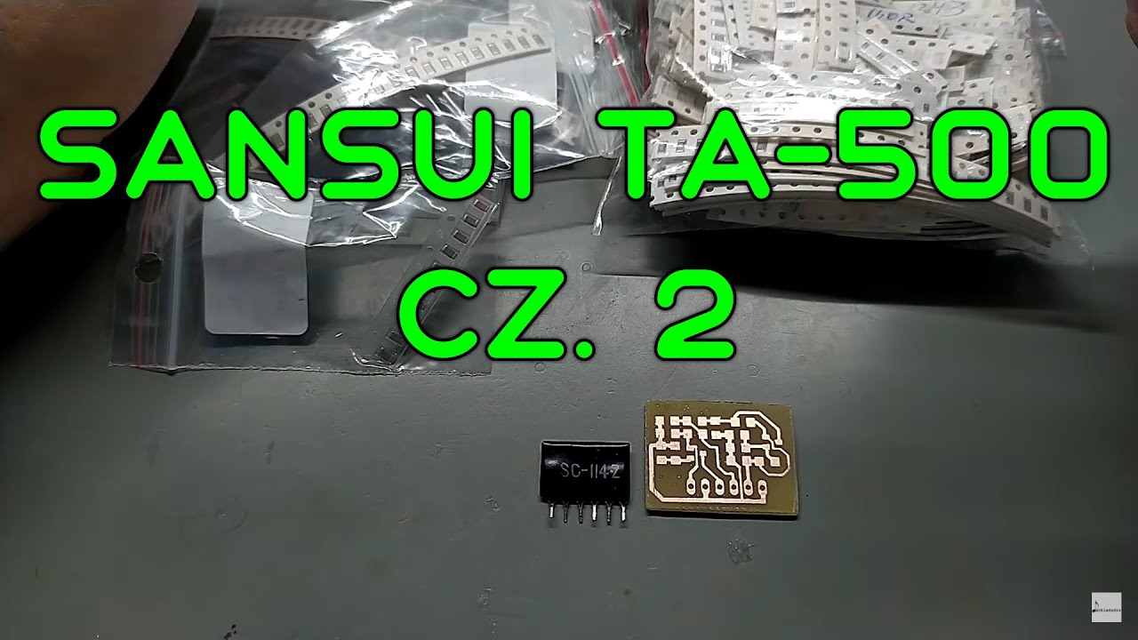 SANSUI TA-500, naprawa toru FM, zamiennik SC114 cz.2