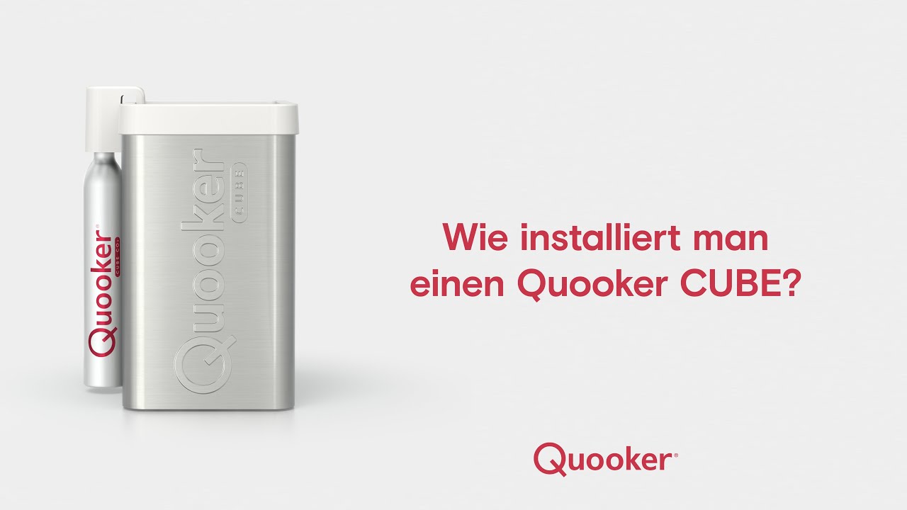 Installation Quooker CUBE