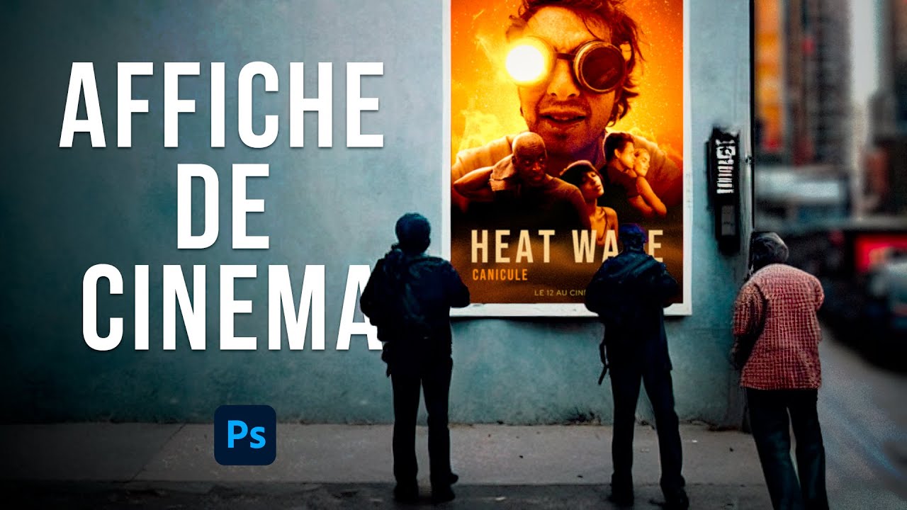 Comment faire une affiche de cinéma dans Photoshop [Tuto Photoshop]