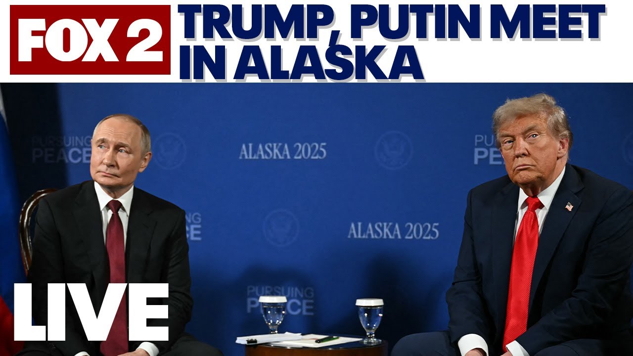 Trump and Putin meet in Alaska - STREAMING LIVE