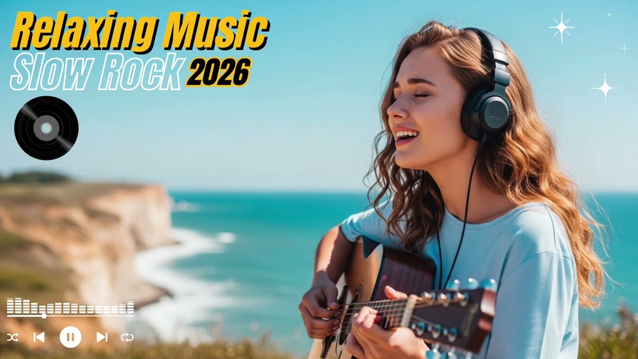 Ocean Breeze Rock Ballads 🌊 Soothing Coastal Relaxation Music