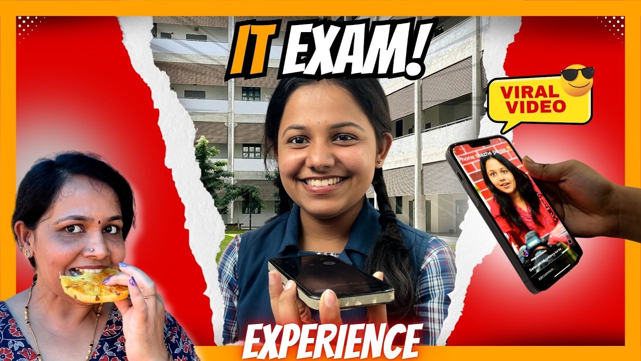 എക്സാം ഫുൾ എഴുതാൻ പറ്റിയില്ല 😢  | IT EXAM EXPERIECE
