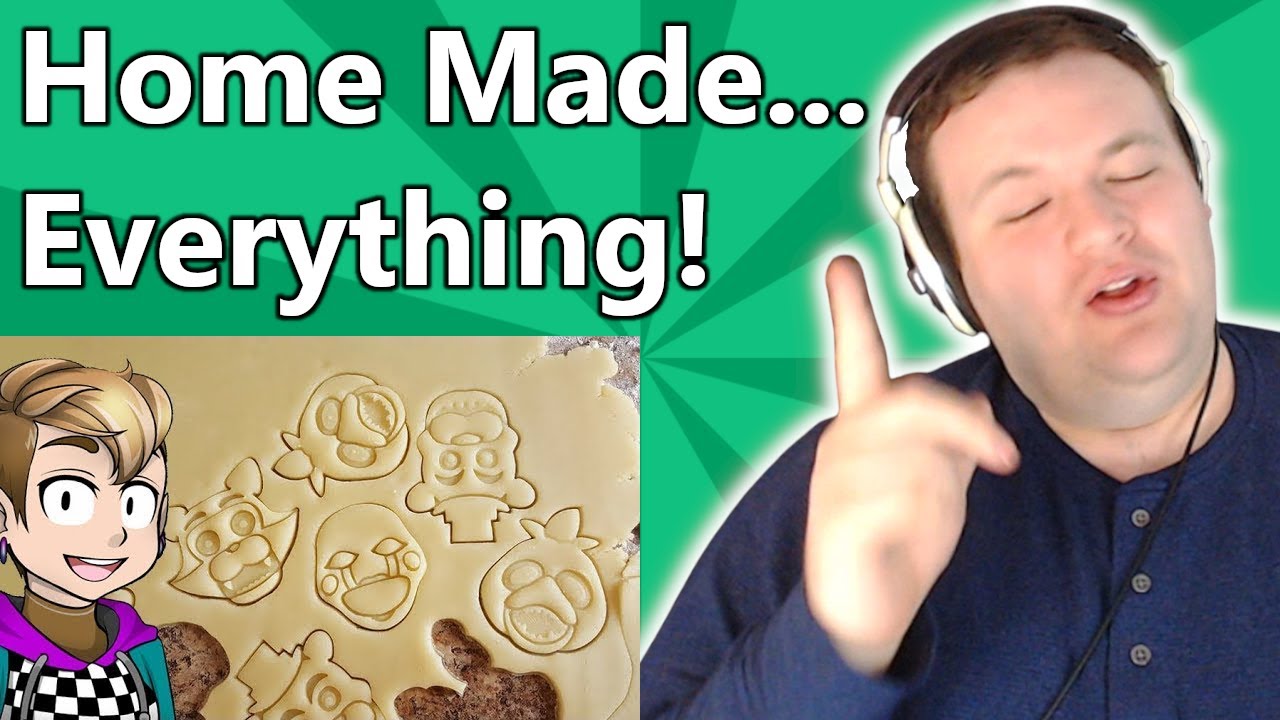 Готовлю праздничное печенье по мотивам FNaF с помощью самодельных формочек! - @Andiematronic | Ре...