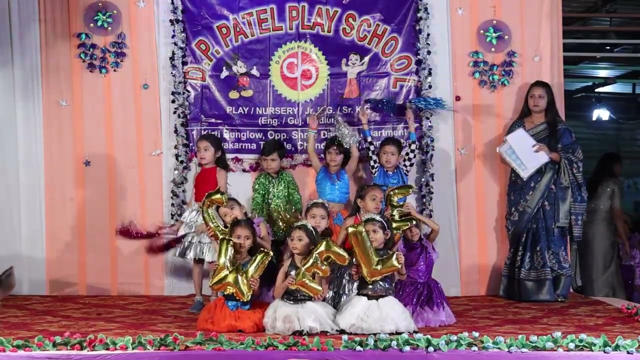 2 Welcome  Dance  - #Annual_function_2025_26 #D_P_Patel_play_school