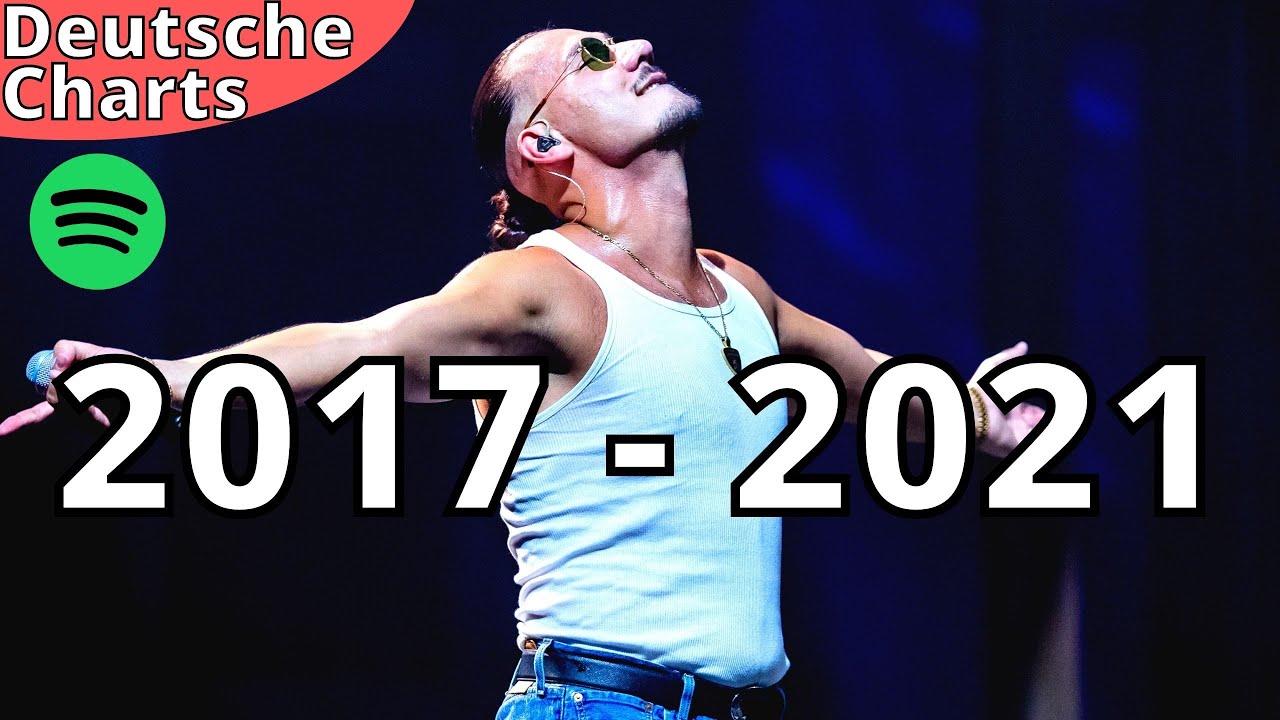 TOP 10 Songs 2017 bis 2021 | Deutsche Charts | DeCharts