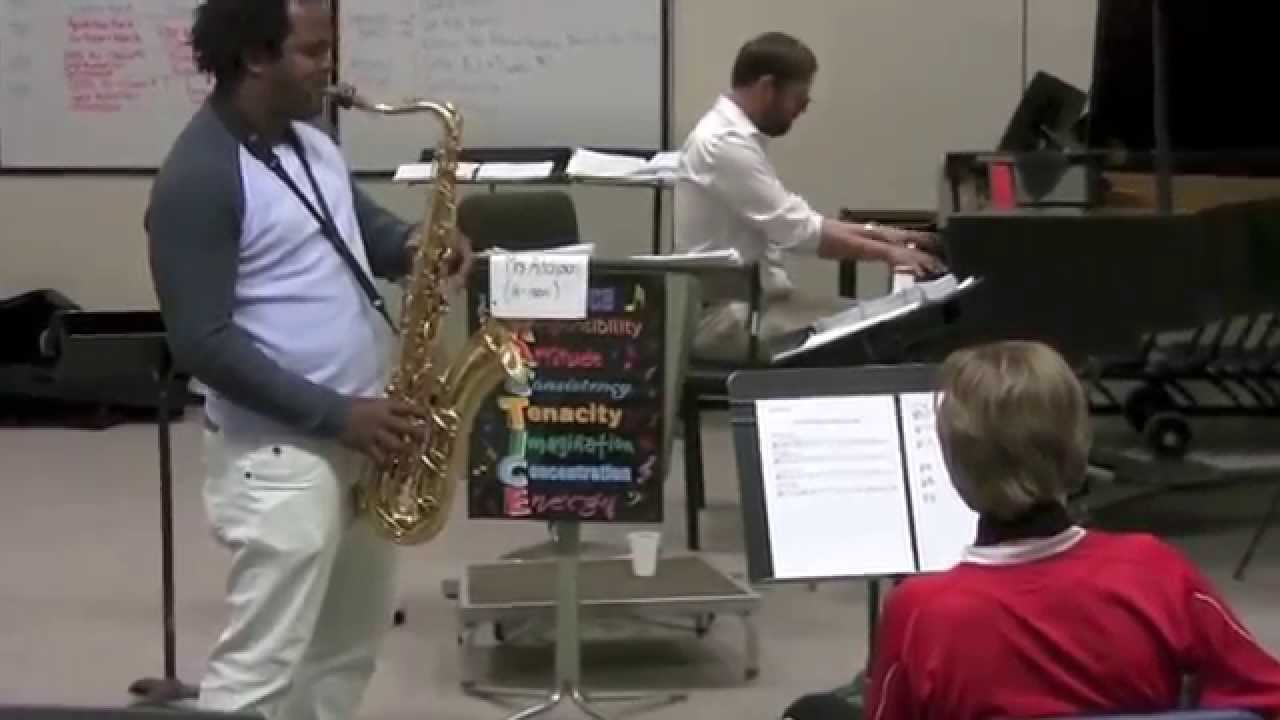 Introduction to Jazz Saxophone Workshop - Bayside Middle School