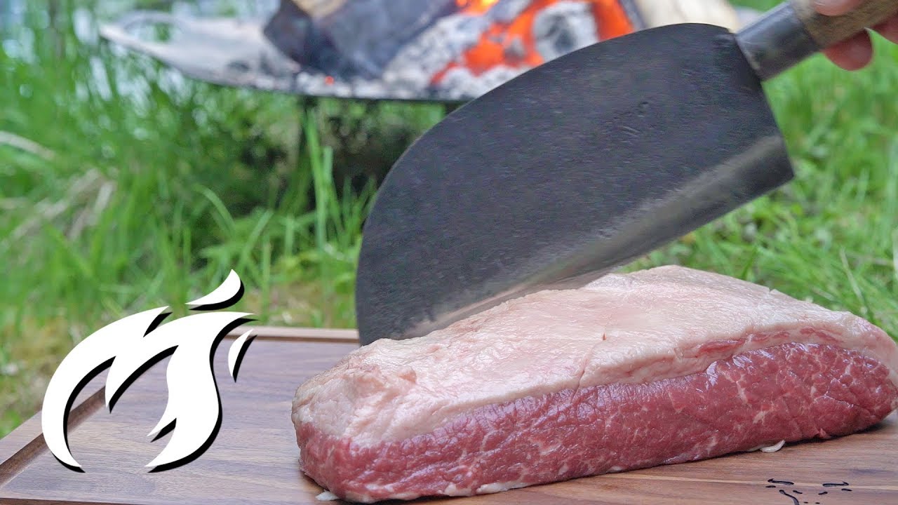 Dutch Oven BRISKET asmr Style am Fjord zubereitet 🔥🔥