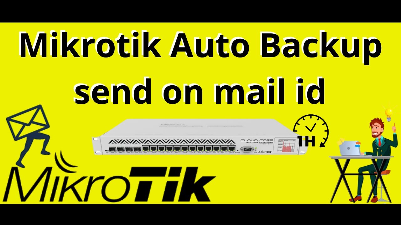 Mikrotik Auto Backup Send on Mail ID | Mikrotik Schedule Backup Auto send Urdu || iT Info