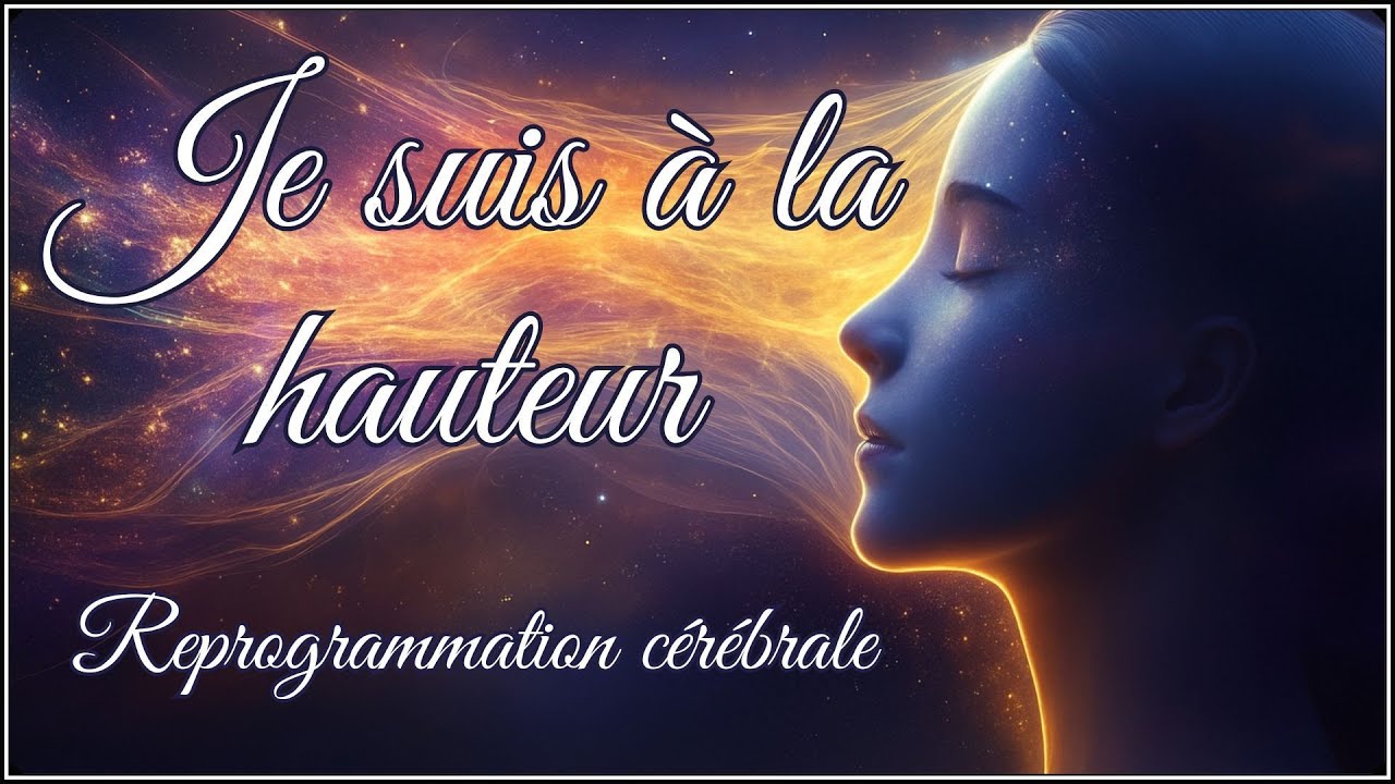 🌸 Méditation guidée - Je suis à la hauteur - Reprogrammation cérébrale