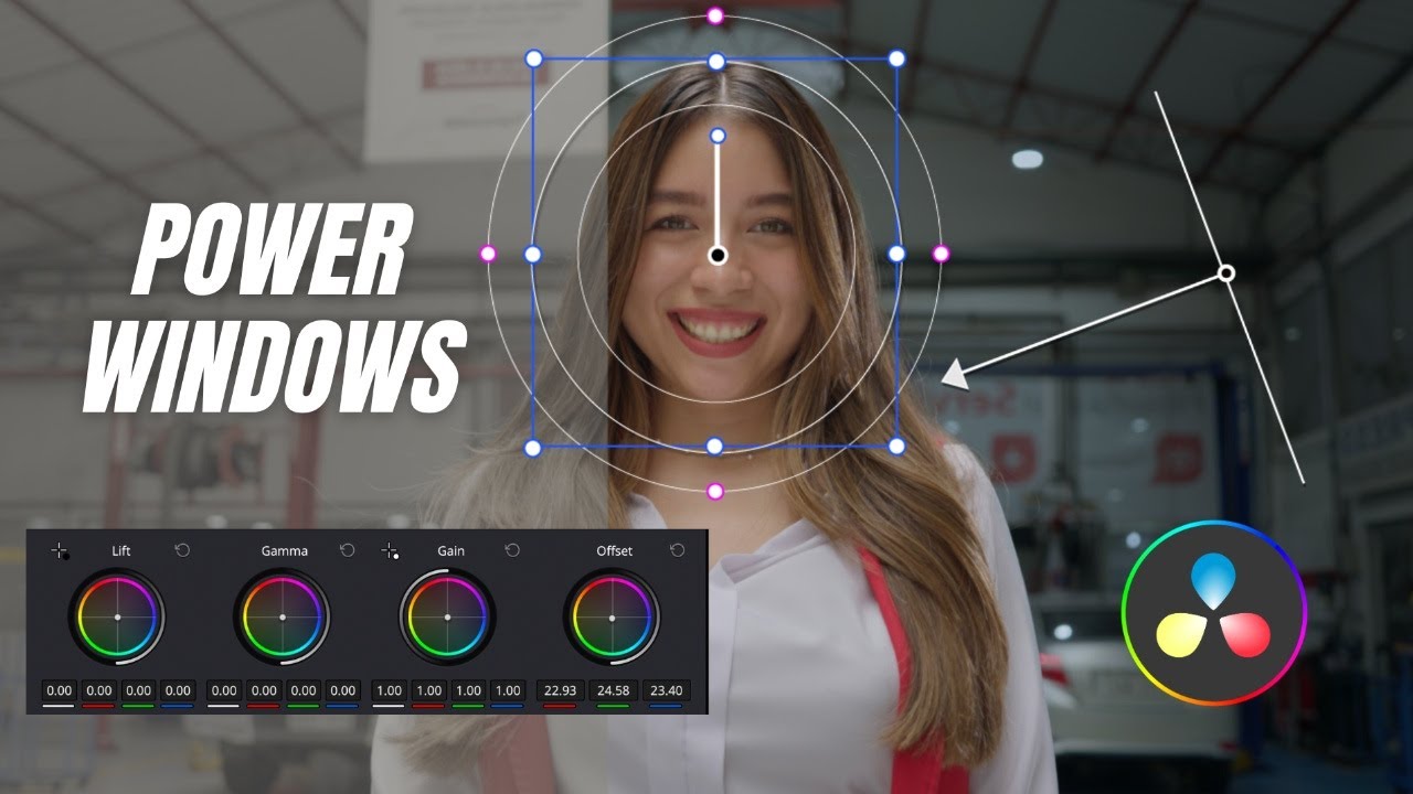 Освойте Power Windows в DaVinci Resolve как профессионал — БЕСПЛАТНО! ОБУЧЕНИЕ