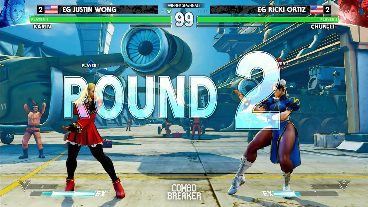 Combo Breaker 2016 - Street Fighter V Top 8 - HD 720p 60FPS