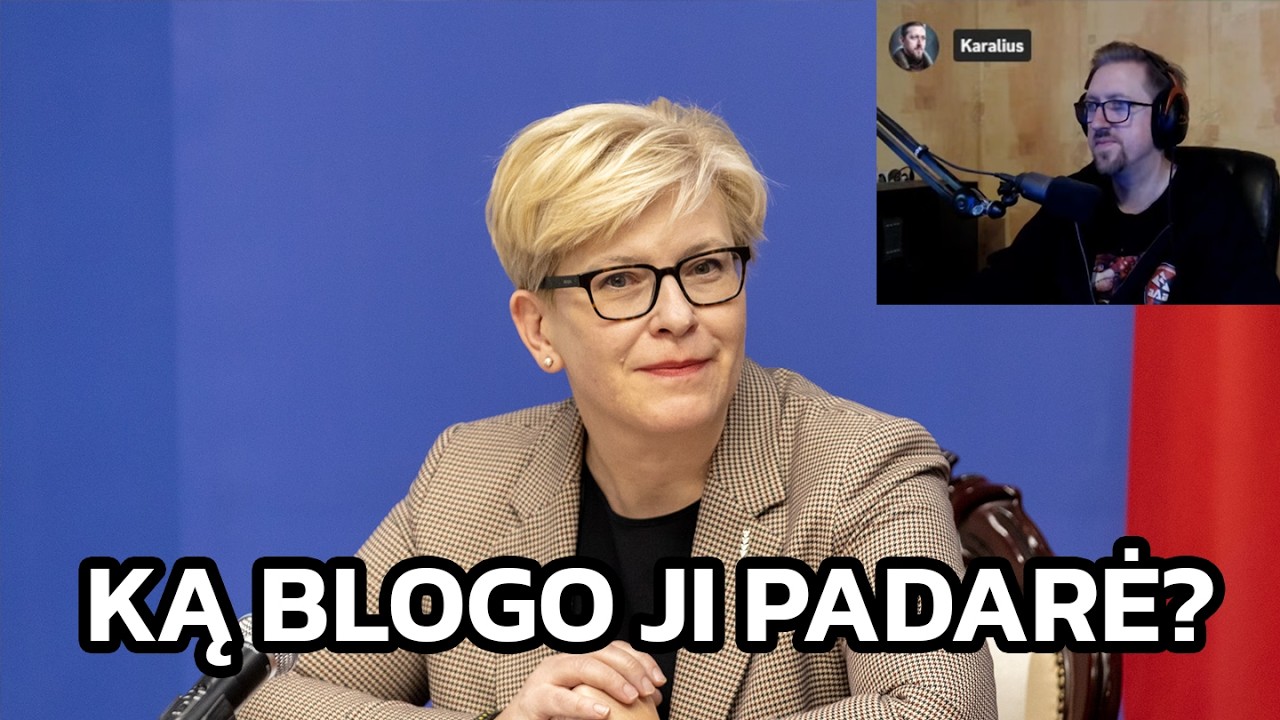 Ką Šimonytė yra padarius blogiausio?