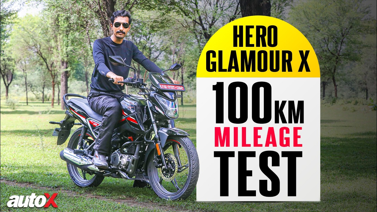 Hero Glamour X 125 Mileage Test | Surprising Real-World Fuel Efficiency! | autoX
