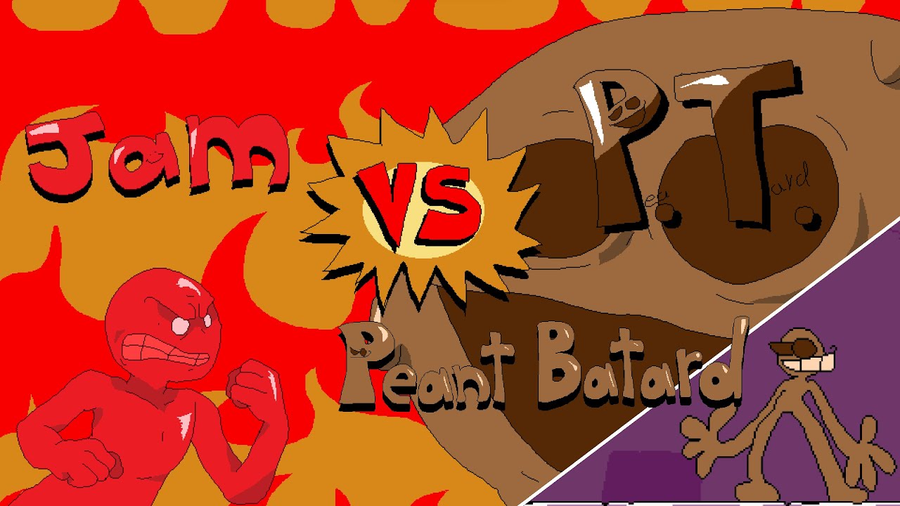 Jam vs Pizza Tower V6 P.T. & Peant Batrd fight!!!!