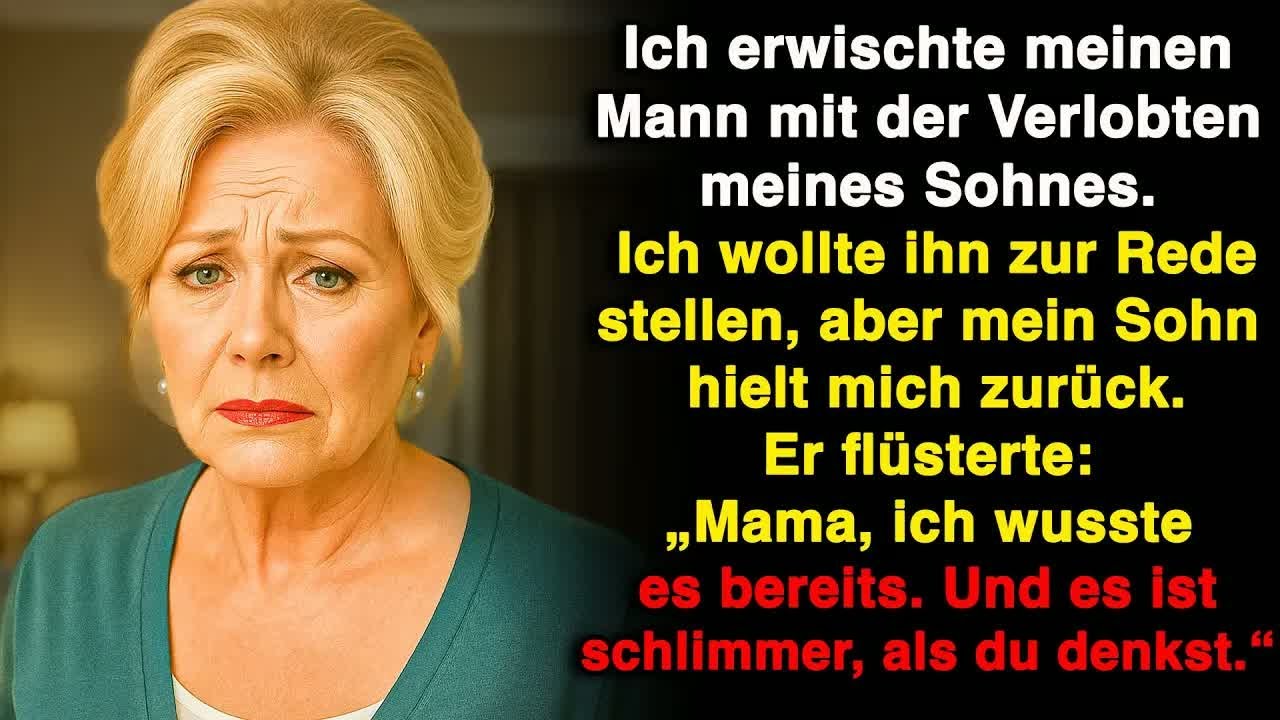 Ich erwischte meinen Mann mit der Verlobten meines Sohnes – und war schockiert, als ich erfuhr,