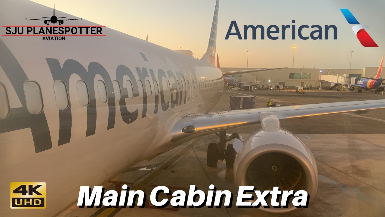 TRIP REPORT | American 737-800 Main Cabin Extra | San Juan to Miami