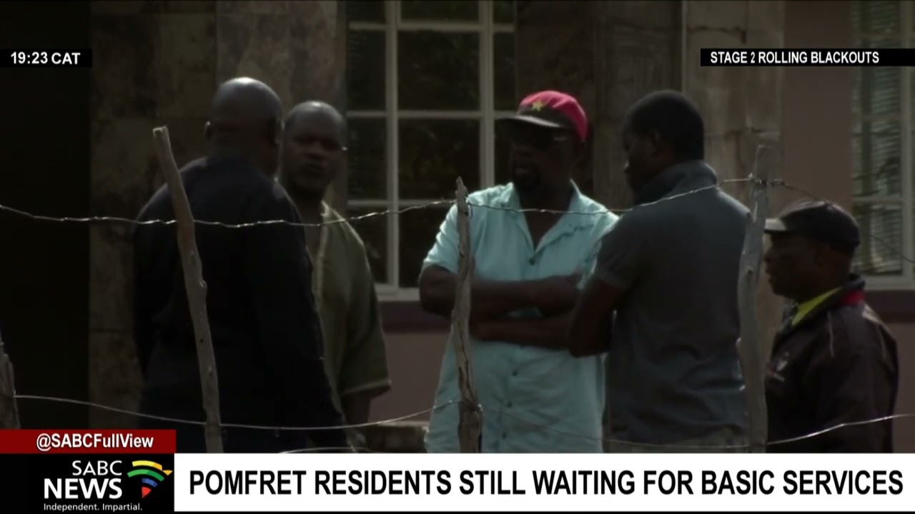 Pomfret residents still waiting for basic services