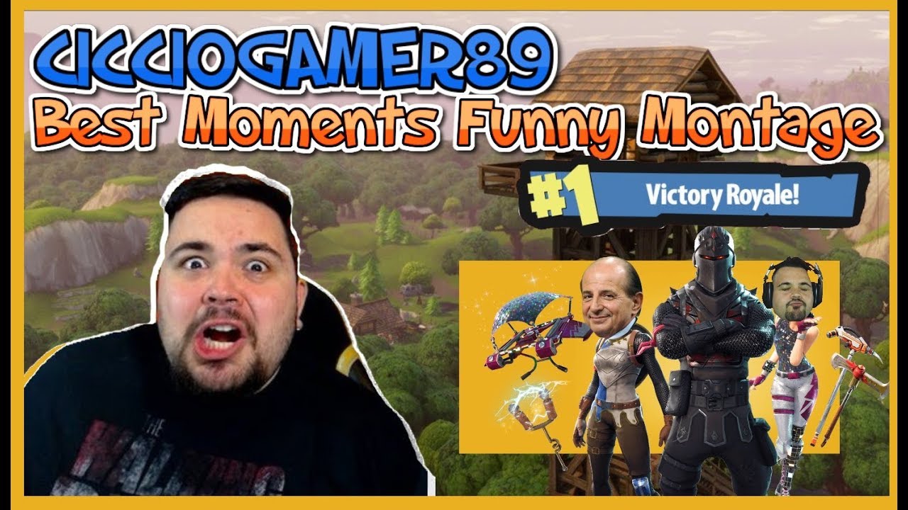 ♛ CICCIOGAMER89 FORTNITE FUNNY MONTAGE 2  ♛ Best Moments