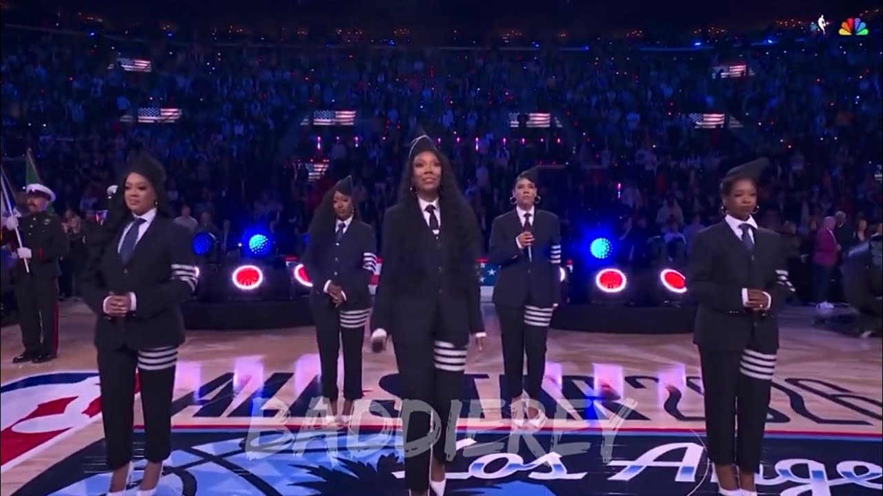 Brandy & June’s Diary - The National Anthem (Live At The All-Star Game 2026)