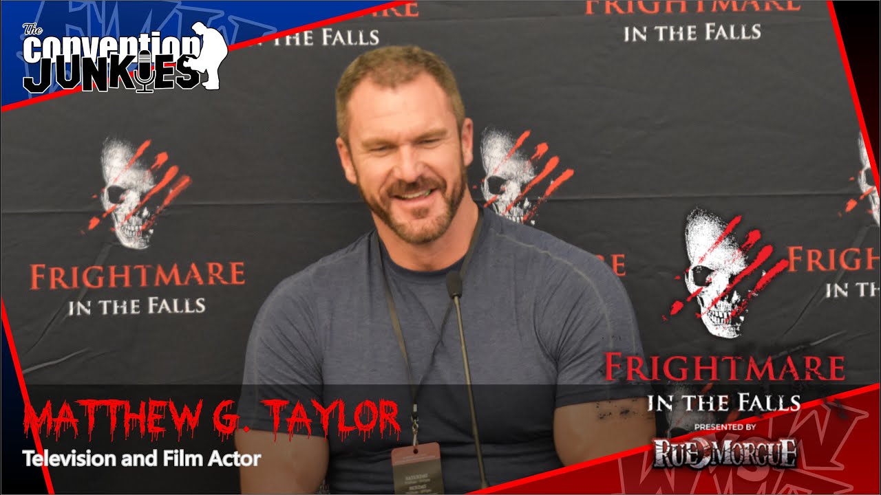 Matthew G Taylor (Resident Evil: Apocalypse, Killjoys) Frightmare in the Falls Horror Con 2019 Panel