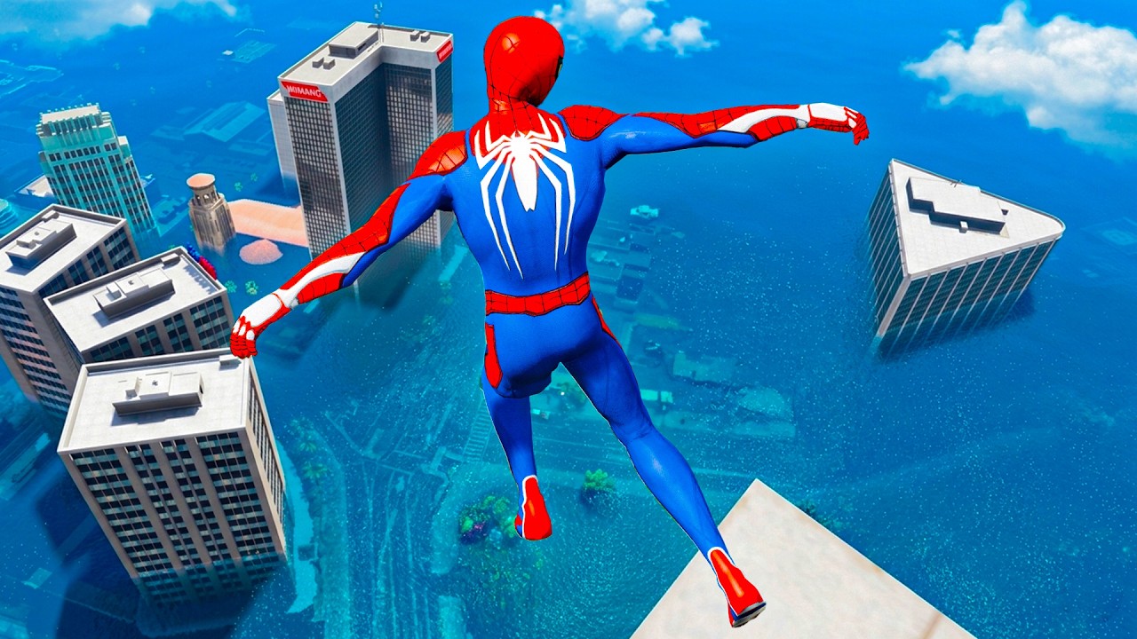 GTA 5 Ragdolls SPIDERMAN Jumps/Fails (Euphoria Physics) Ep.79