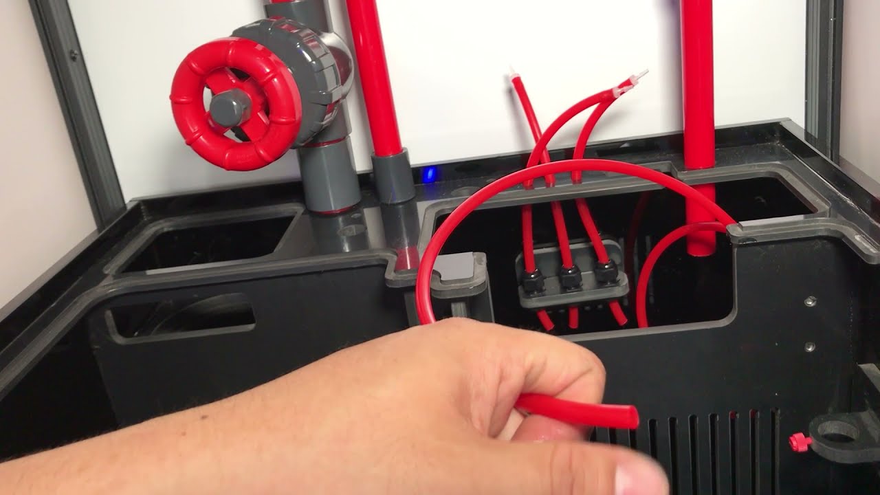 ネプチューンキューブ　60cm オーバーフロー水槽の組み立て