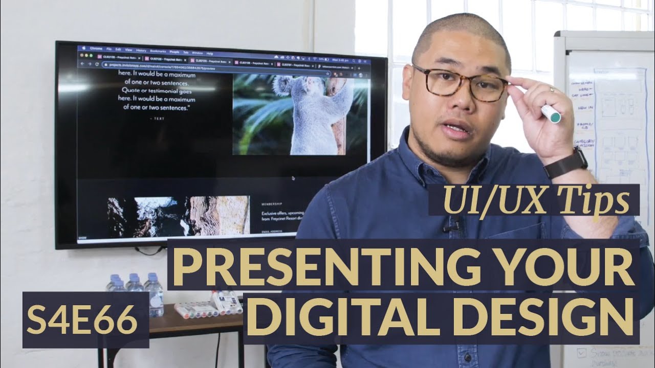 Best Way to Present Digital Design Work (UI/UX Design Presentation Tips) | #RELABLIFE ep.66