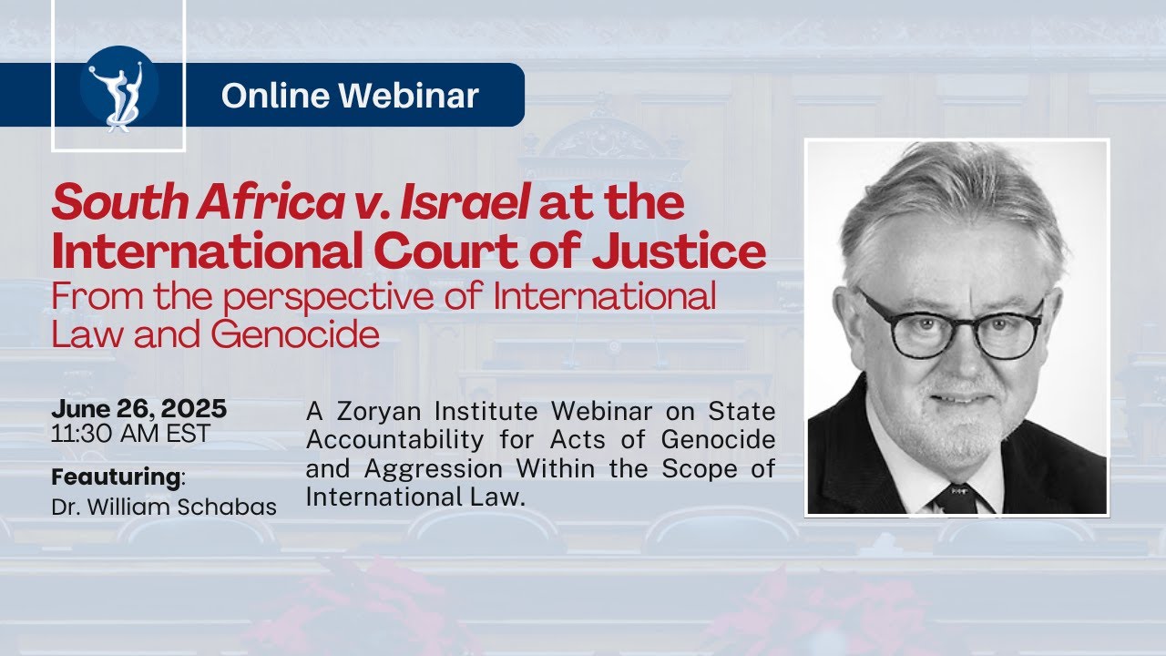 South Africa v. Israel at the International Court of Justice | Dr. William Schabas