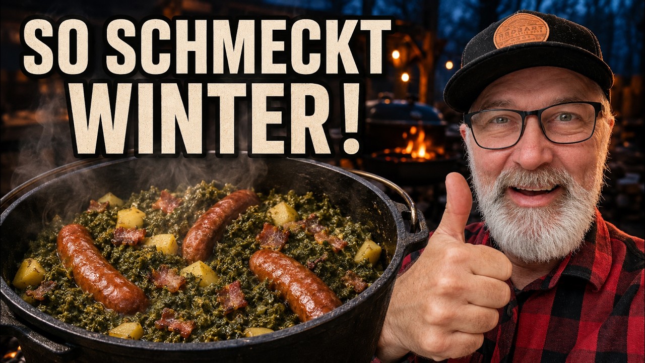 Ich mache Grünkohl im Dutch Oven