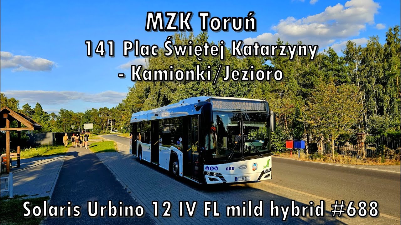 MZK Toruń - linia 141, Solaris Urbino 12 IV FL mild hybrid #688