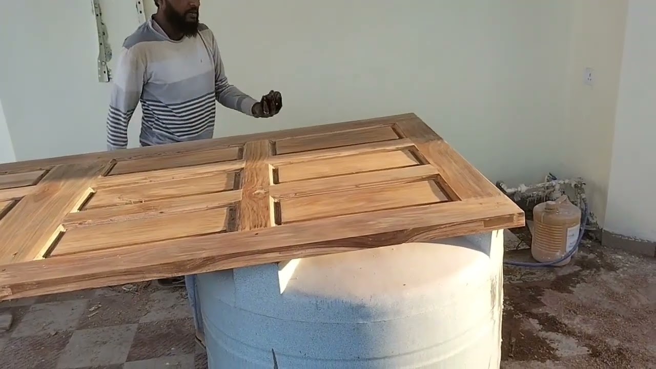 purane darvaje ko naya kaise banaen || Main door of house #furnitureAK