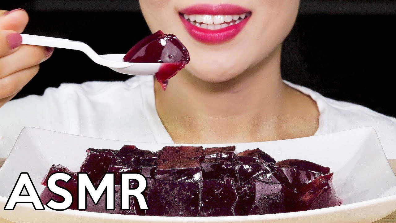 ASMR KONJAC JELLY *Soft Tingles* 곤약젤리 리얼사운드 먹방 Eating Sounds