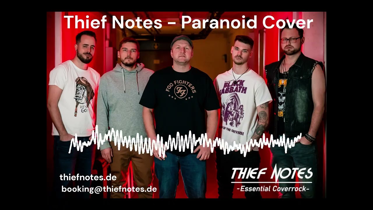 Thief Notes - Paranoid (Black Sabbath) cover
