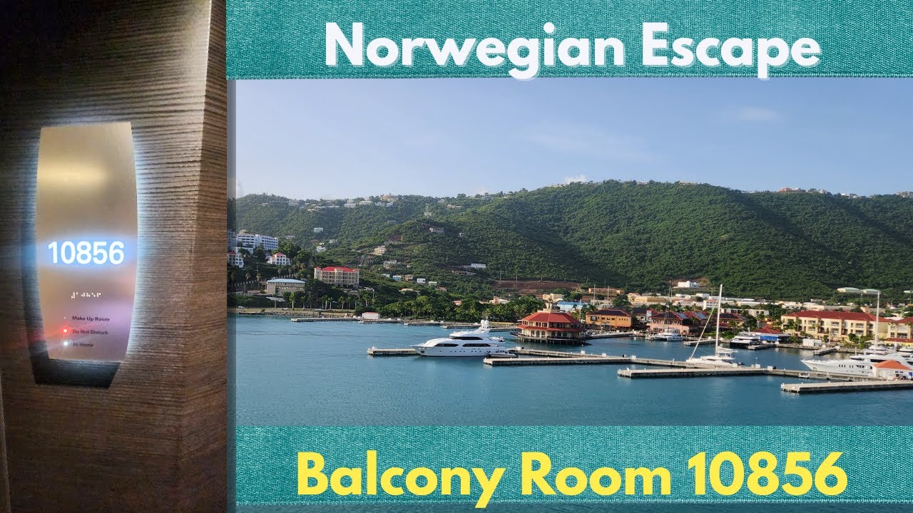 Norwegian Escape | Balcony Room 10856 Tour