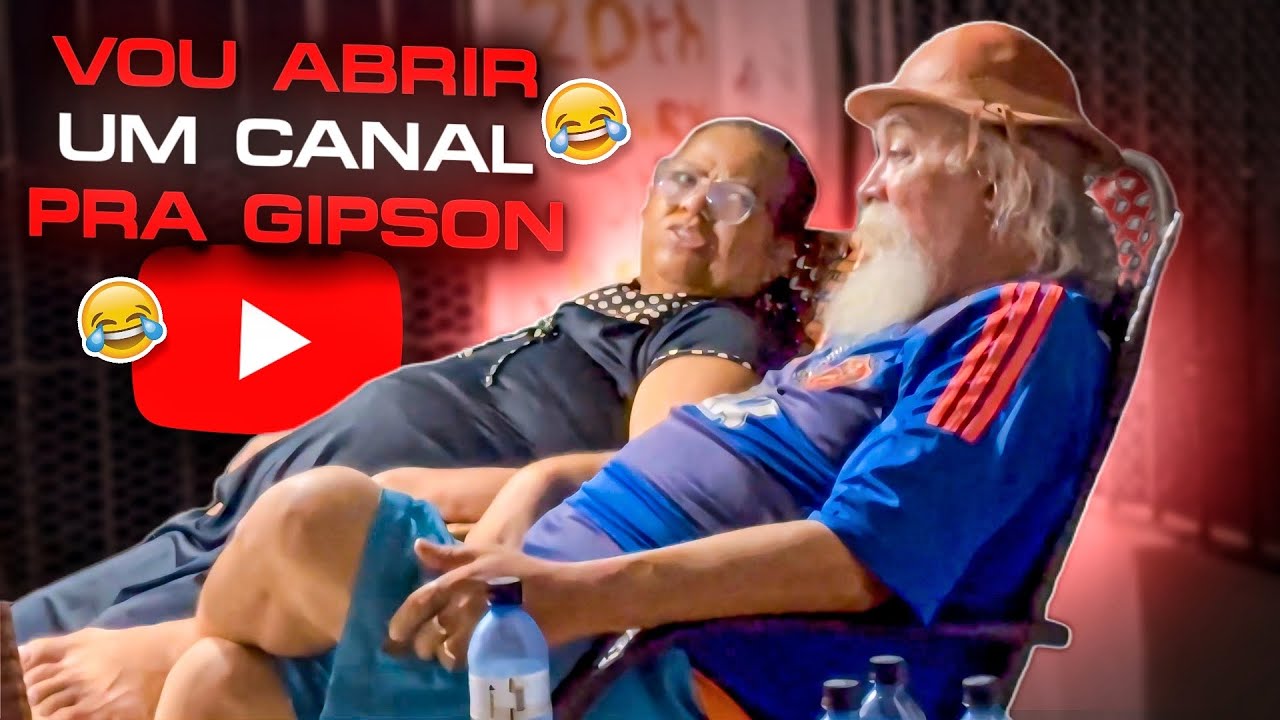 MANETIKIN DISSE AO VOVÔ QUE VAI ABRIR UM CANAL PRA SEU GIPSON 😱 | LUIZ DO SOM