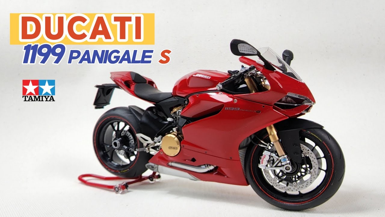 Building Tamiya 1/12 DUCATI 1199 PANIGALE S