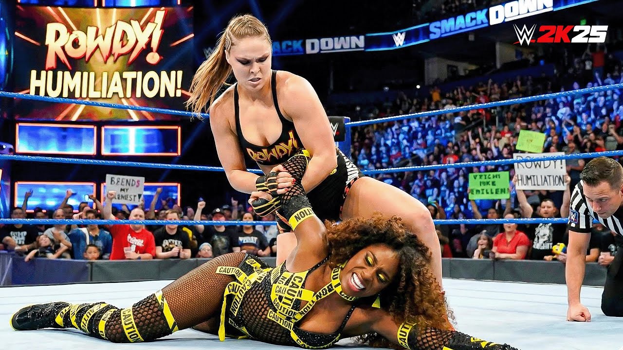 FULL MATCH: RONDA ROUSEY VS. NAOMI | WWE WOMEN’S CHAMPIONSHIP | WWE SMACKDOWN | WWE 2K25