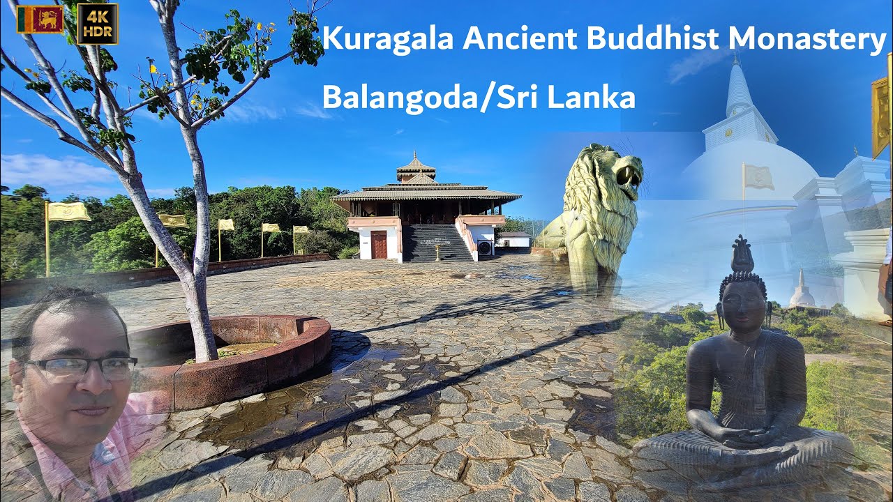 Kuragala Temple /Balangoda Srilanka/ කූරගල පන්සල【4K】