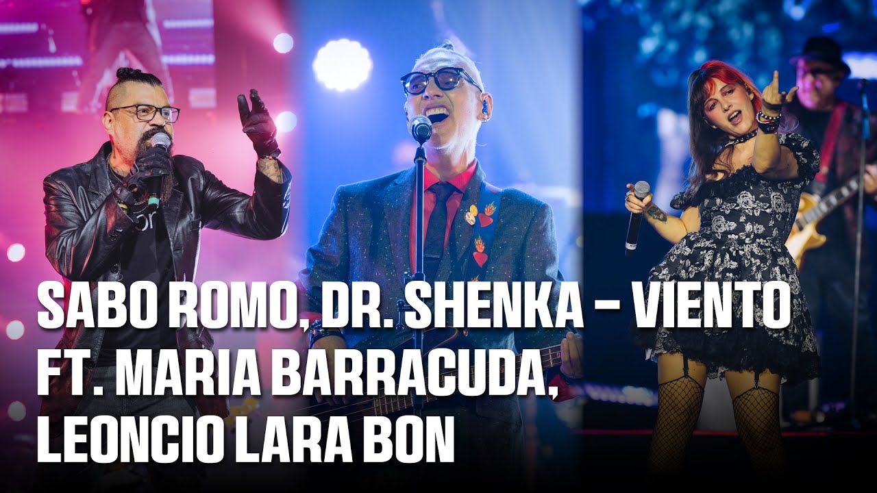 Viento - Sabo Romo, Dr. Shenka ft. Maria Barracuda, Leoncio Lara Bon, Rock en tu Idioma Arena CDMX