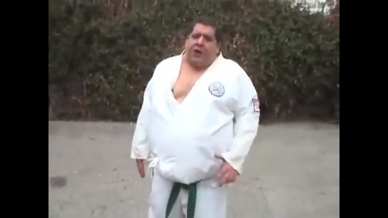 Joey Karate is a Black Belt