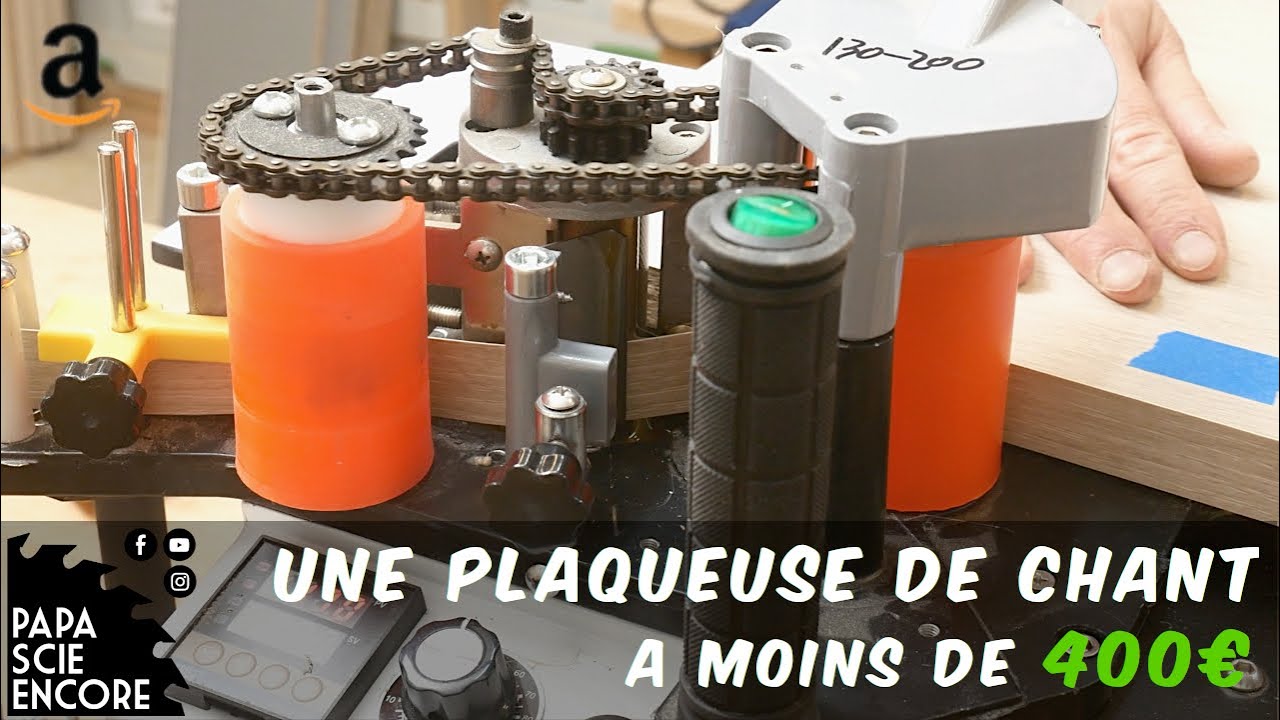 La plaqueuse de chant stationnaire à moins de 400€ - Edge Banding