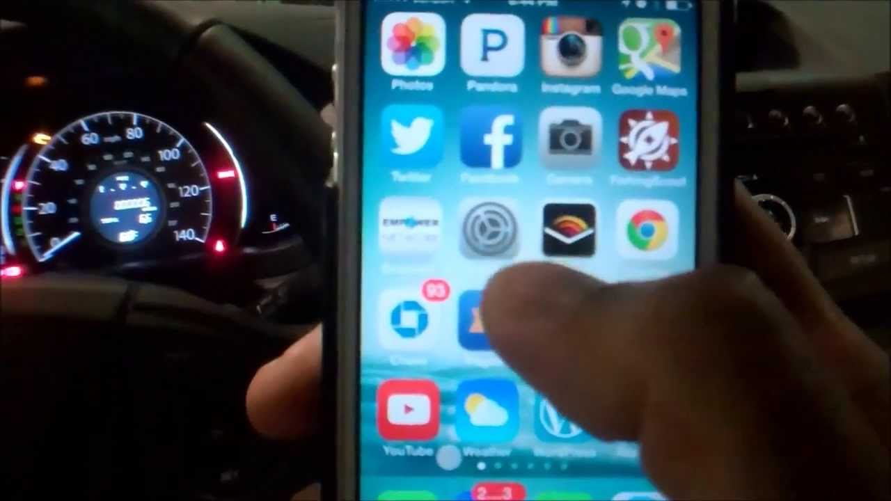 how to pair your phone on a 2014 honda CRV