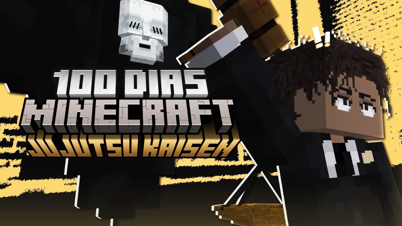 LLEVÉ a JUICIO a los HECHICEROS como HIGURUMA durante 100 DÍAS en MINECRAFT JUJUTSU KAISEN HARDCORE